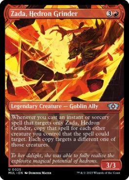 naokuroshop MTG [MUL][025][赤][U][EN][面晶体の掘削者、ザダ/Zada, Hedron Grinder]（foil） NM