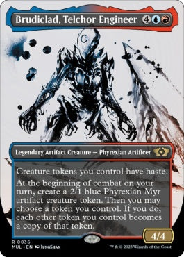 naokuroshop MTG [MUL][036][多][R][EN][テルカーの技師、ブルーディクラッド/Brudiclad, Telchor Engineer]（foil） NM