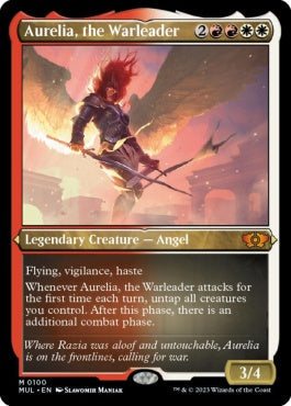 naokuroshop MTG [MUL][100][多][M][EN][戦導者オレリア/Aurelia, the Warleader] NM