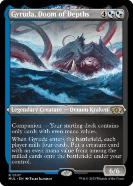 naokuroshop MTG [MUL][107][多][R][EN][深海の破滅、ジャイルーダ/Gyruda, Doom of Depths] NM