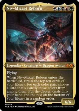 naokuroshop MTG [MUL][118][多][M][EN][ニヴ＝ミゼット再誕/Niv-Mizzet Reborn] NM