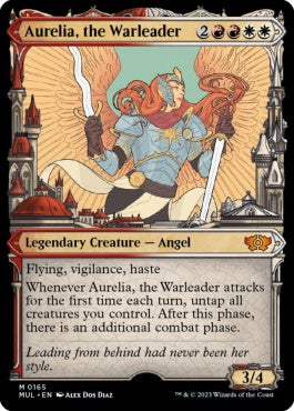 naokuroshop MTG [MUL][165][多][M][EN][戦導者オレリア/Aurelia, the Warleader] NM