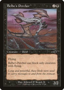 naokuroshop MTG [NEM][053][黒][C][JP][ベルベイの怪鳥/Belbe's Percher] NM