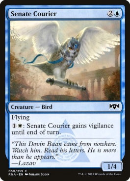 naokuroshop MTG [RNA][050][青][C][EN][評議会の急使/Senate Courier] NM