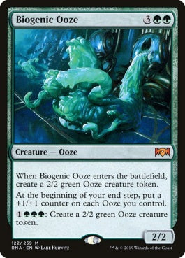 naokuroshop MTG [RNA][122][緑][M][EN][生体性軟泥/Biogenic Ooze] NM