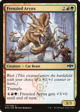 naokuroshop MTG [RNA][173][多][C][EN][激情のエイリンクス/Frenzied Arynx] NM