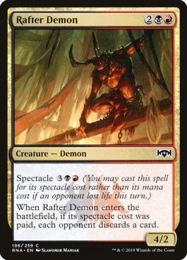 naokuroshop MTG [RNA][196][多][C][EN][垂木の悪魔/Rafter Demon] NM