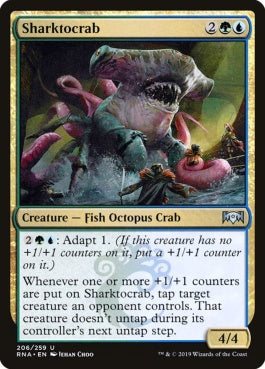 naokuroshop MTG [RNA][206][多][U][EN][ヒレバサミダコ/Sharktocrab] NM