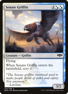 naokuroshop MTG [RNA][219][多][C][EN][評議会のグリフィン/Senate Griffin] NM