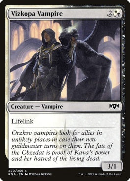 naokuroshop MTG [RNA][220][多][C][EN][ヴィズコーパの吸血鬼/Vizkopa Vampire] NM