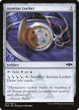 naokuroshop MTG [RNA][231][茶][C][EN][アゾリウスのロケット/Azorius Locket] NM