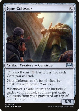 naokuroshop MTG [RNA][232][茶][U][EN][門の巨像/Gate Colossus] NM