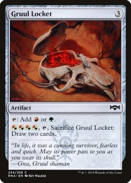 naokuroshop MTG [RNA][234][茶][C][EN][グルールのロケット/Gruul Locket] NM