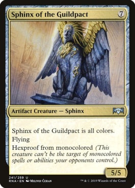 naokuroshop MTG [RNA][241][茶][U][EN][ギルドパクトのスフィンクス/Sphinx of the Guildpact] NM