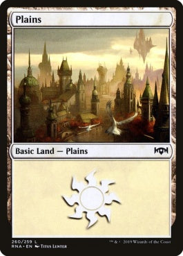 naokuroshop MTG [RNA][260][土地][C][EN][平地/Plains] NM