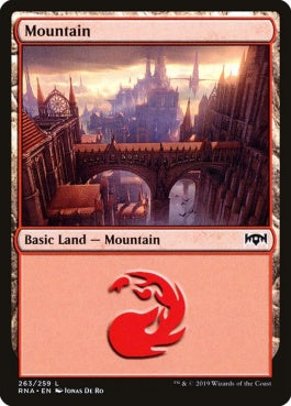 naokuroshop MTG [RNA][263][土地][C][EN][山/Mountain] NM