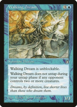 naokuroshop MTG [STH][049][青][U][JP][歩き回る夢/Walking Dream] NM