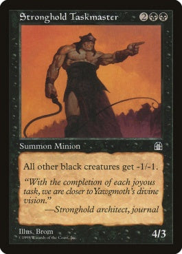 naokuroshop MTG [STH][072][黒][U][EN][要塞の監督官/Stronghold Taskmaster] NM