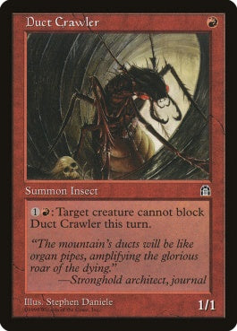 naokuroshop MTG [STH][079][赤][C][EN][暗渠を這うもの/Duct Crawler] NM