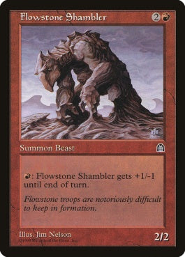 naokuroshop MTG [STH][086][赤][C][JP][流動石のシャンブラー/Flowstone Shambler] NM