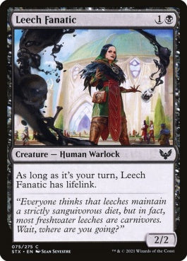 naokuroshop MTG [STX][075][黒][C][EN][ヒルの狂信者/Leech Fanatic] NM