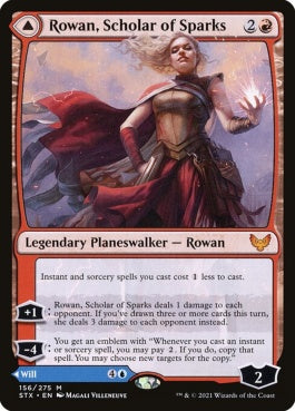 naokuroshop MTG [STX][156][多][M][EN][火花の学者、ローアン/Rowan, Scholar of Sparks] NM