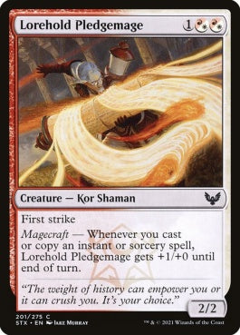 naokuroshop MTG [STX][201][多][C][EN][ロアホールドの誓約魔道士/Lorehold Pledgemage] NM