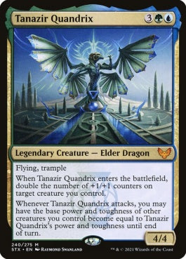 naokuroshop MTG [STX][240][多][M][EN][ターナジール・クアンドリクス/Tanazir Quandrix] NM