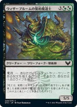 naokuroshop MTG [STX][249][多][C][JP][ウィザーブルームの誓約魔道士/Witherbloom Pledgemage] NM