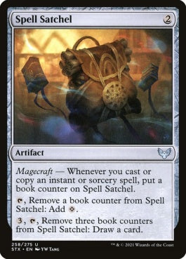 naokuroshop MTG [STX][258][茶][U][EN][呪文の鞄/Spell Satchel] NM