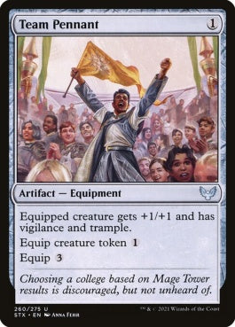 naokuroshop MTG [STX][260][茶][U][EN][チームのペナント/Team Pennant] NM