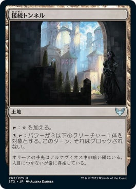 naokuroshop MTG [STX][262][土地][U][JP][接続トンネル/Access Tunnel] NM