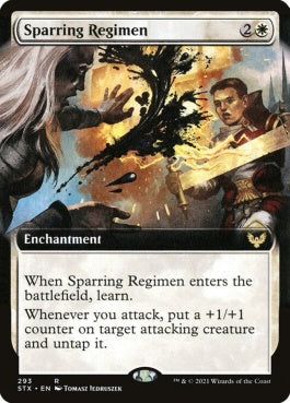 naokuroshop MTG [STX][293][白][R][EN][戦闘講習/Sparring Regimen] NM