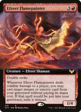 naokuroshop MTG [STX][310][赤][R][EN][イフリートの炎塗り/Efreet Flamepainter] NM