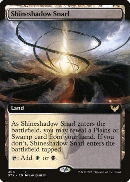 naokuroshop MTG [STX][364][土地][R][EN][光影の交錯/Shineshadow Snarl] NM