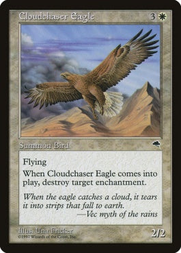 naokuroshop MTG [TMP][015][白][C][EN][雲を追う鷲/Cloudchaser Eagle] NM