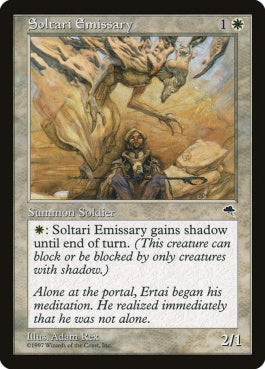 naokuroshop MTG [TMP][042][白][R][EN][サルタリーの使者/Soltari Emissary] NM