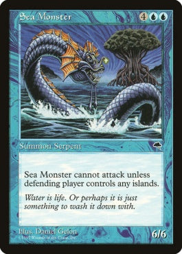 naokuroshop MTG [TMP][085][青][C][JP][シー・モンスター/Sea Monster] NM