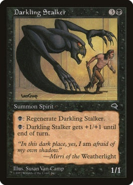 naokuroshop MTG [TMP][119][黒][C][JP][ダークリング・ストーカー/Darkling Stalker] NM