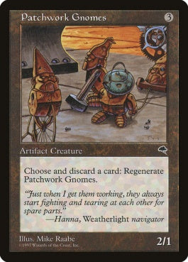 naokuroshop MTG [TMP][299][茶][U][JP][パッチワーク・ノーム/Patchwork Gnomes] NM