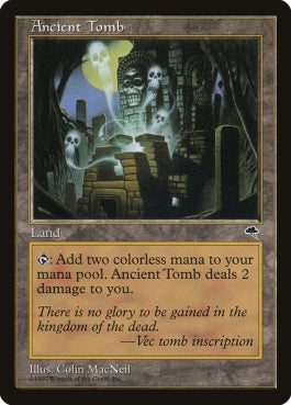 naokuroshop MTG [TMP][315][土地][U][JP][古えの墳墓/Ancient Tomb] NM