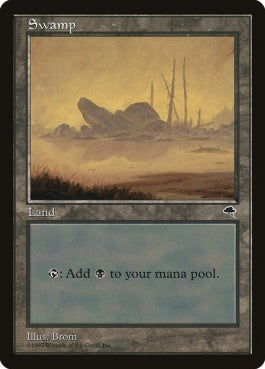 naokuroshop MTG [TMP][341][土地][C][EN][沼/Swamp] NM