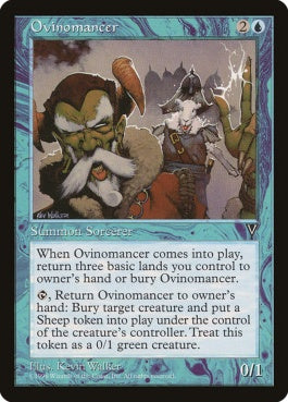 naokuroshop MTG [VIS][039][青][U][EN][羊術師/Ovinomancer] NM