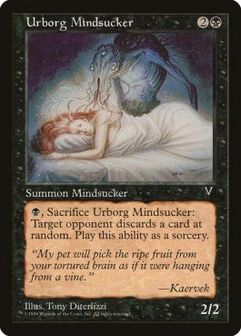 naokuroshop MTG [VIS][071][黒][C][JP][アーボーグの吸心鬼/Urborg Mindsucker] NM