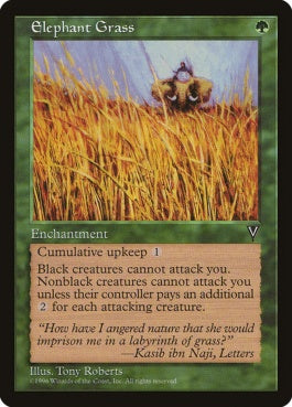 naokuroshop MTG [VIS][104][緑][U][JP][エレファント・グラス/Elephant Grass] NM