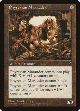 naokuroshop MTG [VIS][151][茶][R][JP][ファイレクシアの略奪機/Phyrexian Marauder] NM