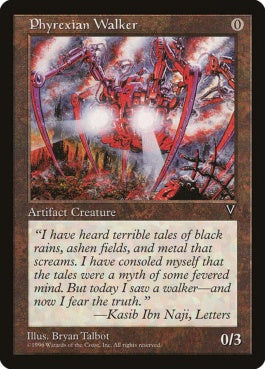 naokuroshop MTG [VIS][152][茶][C][JP][ファイレクシアの歩行機械/Phyrexian Walker] NM