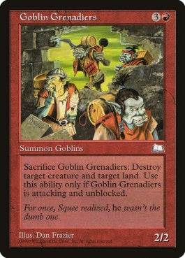 naokuroshop MTG [WTH][104][赤][U][JP][ゴブリン擲弾兵/Goblin Grenadiers] NM