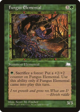 naokuroshop MTG [WTH][128][緑][R][JP][菌類の精霊/Fungus Elemental] NM