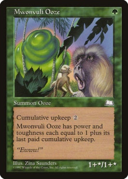 naokuroshop MTG [WTH][135][緑][R][JP][ムウォンヴーリーの軟泥/Mwonvuli Ooze] NM